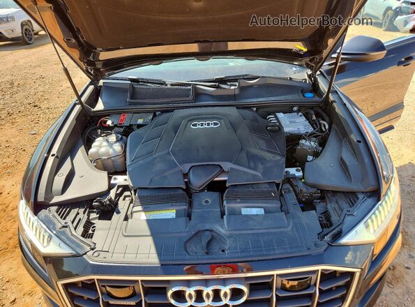 WA1CVAF10KD044963 2019 AUDI Q8 Black Շարժիչի բաժամունքի տեսք