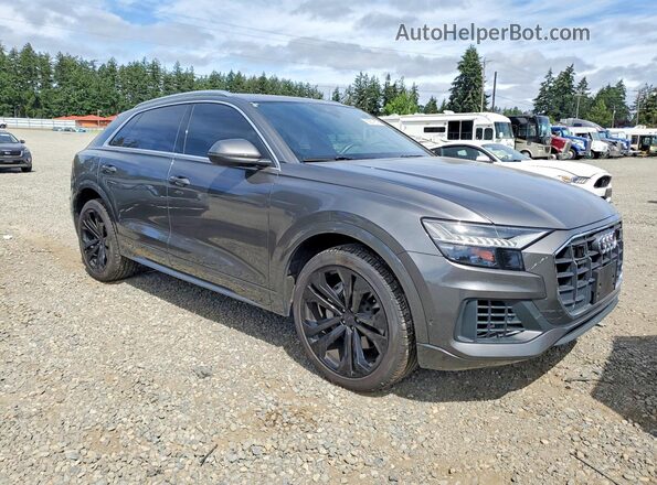 WA1CVAF16KD012146 2019 AUDI Q8 Серый Передняя правая четверть
