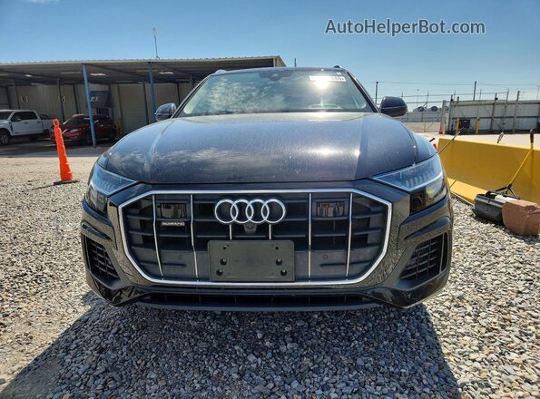 WA1CVAF17KD015296 2019 AUDI Q8 Black წინა ხედი