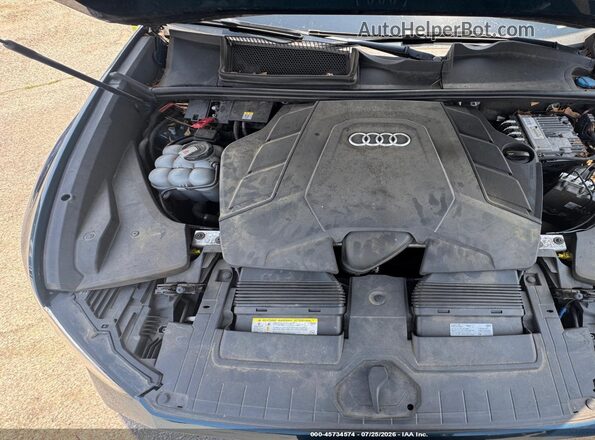 WA1CVAF19KD008785 2019 AUDI Q8 Blue Вид ззаду
