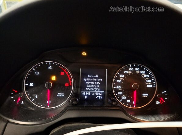 WA1CVAFP3GA056022 2016 AUDI Q5 Black Սարքավորումների վահանակի տեսք