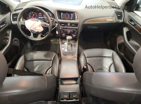 WA1CVAFP3GA056022 2016 AUDI Q5 Black Առջևի վահանակի տեսք