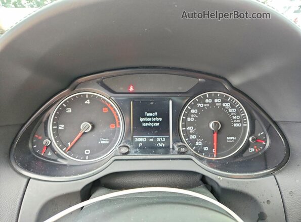 WA1CVAFP8GA020651 2016 AUDI Q5 Black Սարքավորումների վահանակի տեսք