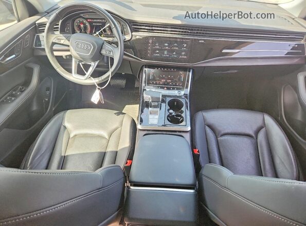 WA1CVBF12PD006860 2023 AUDI Q8 Black Вид панелі приладів