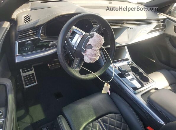 WA1CWBF10ND004924 2022 AUDI SQ8 Gray Widok deski rozdzielczej