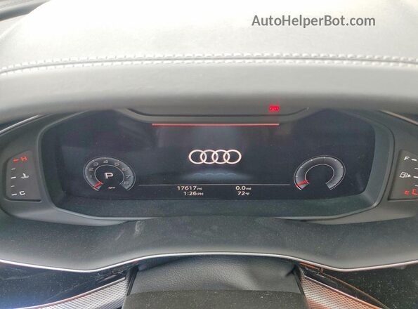 WA1CWBF10ND004924 2022 AUDI SQ8 Gray Widok zestawu wskaźników