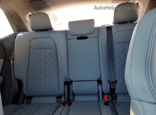WA1CWBF16SD011596 2025 AUDI SQ8 Blue Widok tylnych siedzeń