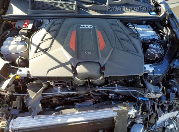 WA1CWBF16SD011596 2025 AUDI SQ8 Blue Widok komory silnika