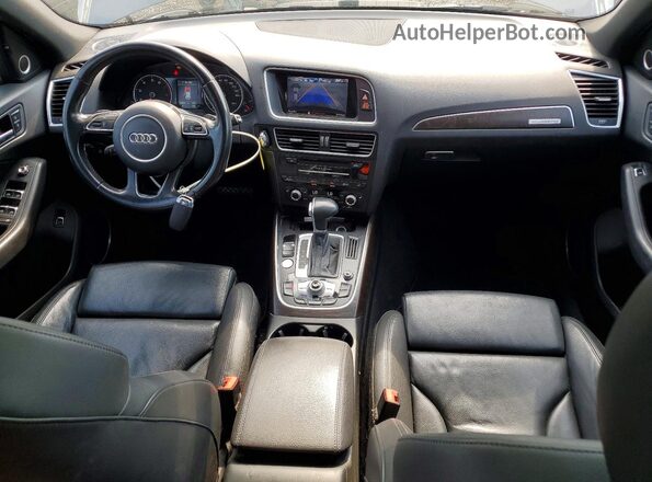 WA1D7AFP0GA057708 2016 AUDI Q5 Gray Vista del salpicadero