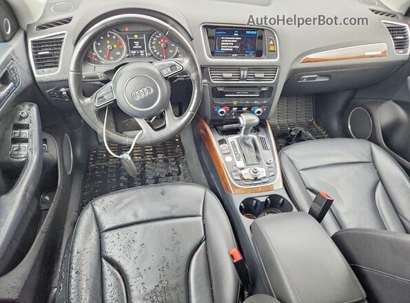 WA1D7AFP0HA077555 2017 AUDI Q5 Silver Vista del salpicadero