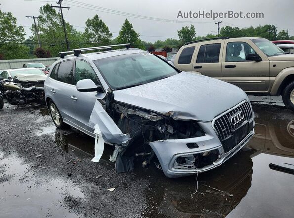 WA1D7AFP0HA077555 2017 AUDI Q5 Silver Delantero derecho