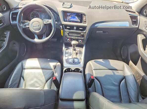 WA1D7AFP1GA147465 2016 AUDI Q5 Silver Widok deski rozdzielczej