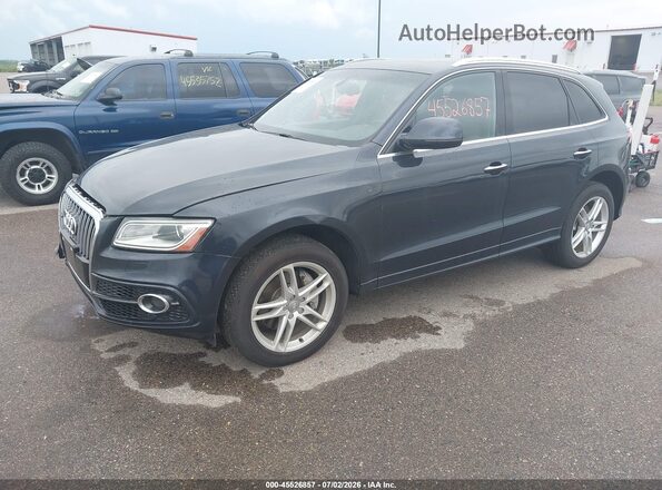 WA1D7AFP1HA012438 2017 AUDI Q5 Dark Blue Передняя левая четверть