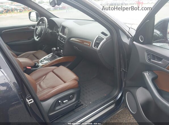 WA1D7AFP1HA012438 2017 AUDI Q5 Dark Blue Вид салона спереди