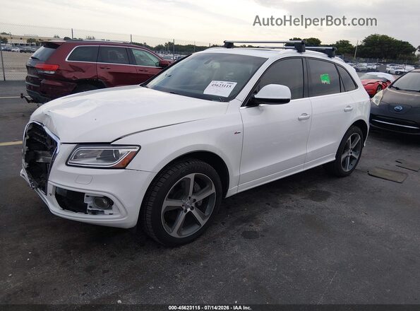 WA1D7AFP2GA046676 2016 AUDI Q5 White Przód lewy