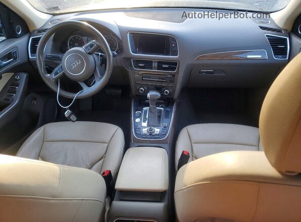 WA1D7AFP4GA137593 2016 AUDI Q5 Black Вид панелі приладів