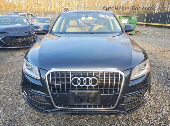 WA1D7AFP4GA137593 2016 AUDI Q5 Black Вид спереду