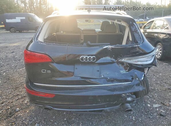 WA1D7AFP4GA137593 2016 AUDI Q5 Black Вид ззаду