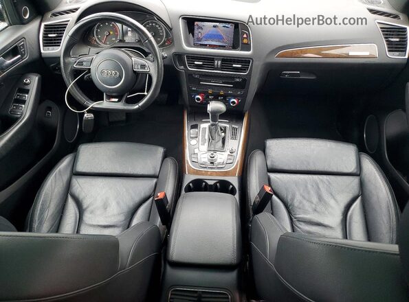 WA1D7AFP4HA072164 2017 AUDI Q5 Gray Առջևի վահանակի տեսք
