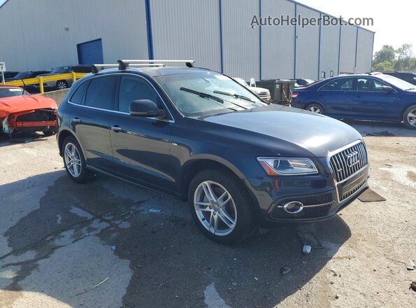 WA1D7AFP5HA029940 2017 AUDI Q5 Синий Передняя правая четверть