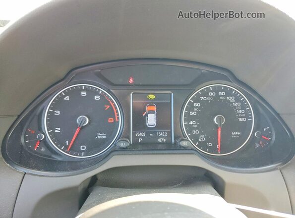 WA1D7AFP6GA121458 2016 AUDI Q5 White ხელსაწყოთა პანელის ხედი