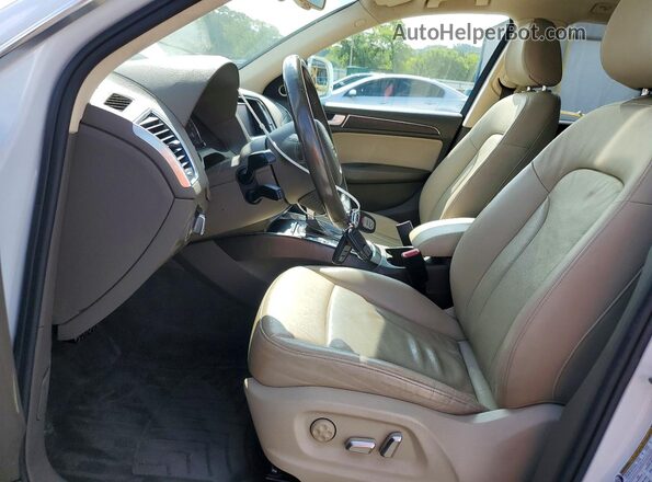 WA1D7AFP6GA121458 2016 AUDI Q5 White წინა სალონის ხედი