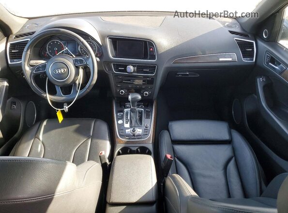 WA1D7AFP7HA006188 2017 AUDI Q5 Black Առջևի վահանակի տեսք
