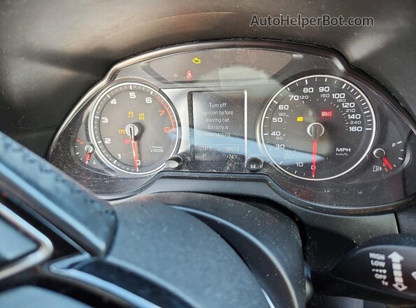 WA1D7AFP7HA032077 2017 AUDI Q5 White Vista del cuadro de instrumentos