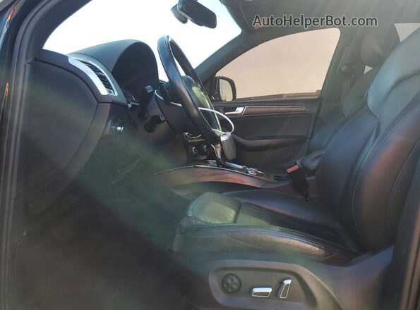 WA1D7AFP7HA049817 2017 AUDI Q5 Black Front interior view