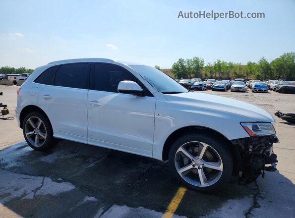 WA1D7AFP8GA099284 2016 AUDI Q5 Белый Передняя правая четверть