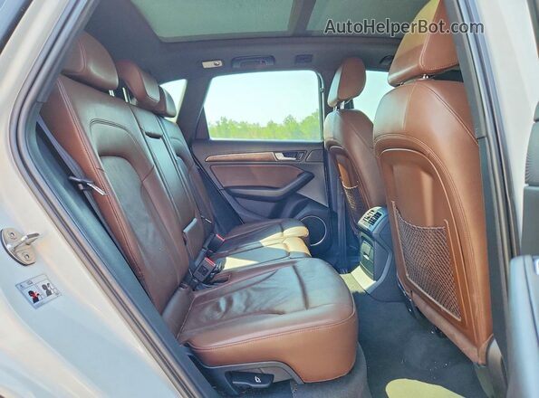 WA1D7AFP8GA099284 2016 AUDI Q5 Белый Вид задней части салона