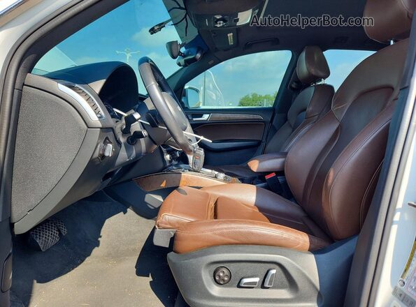 WA1D7AFP8GA099284 2016 AUDI Q5 Белый Вид салона спереди