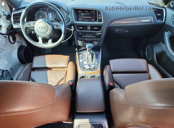 WA1D7AFP8GA099284 2016 AUDI Q5 Белый Вид панели приборов