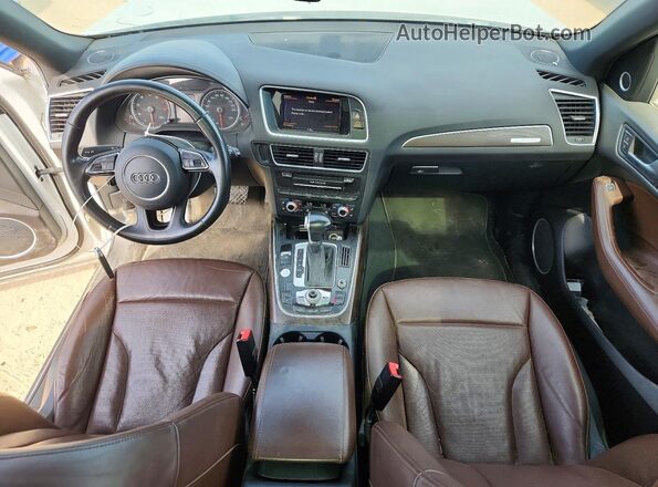WA1D7AFP8GA126578 2016 AUDI Q5 White Dashboard view