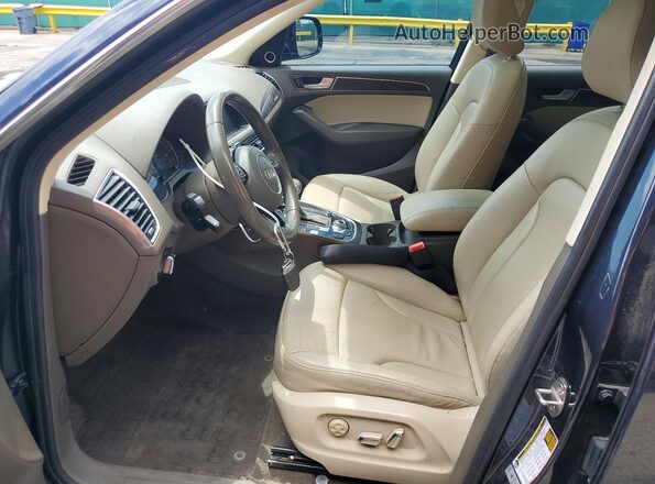 WA1D7AFP8HA020861 2017 AUDI Q5 Синий Вид салона спереди