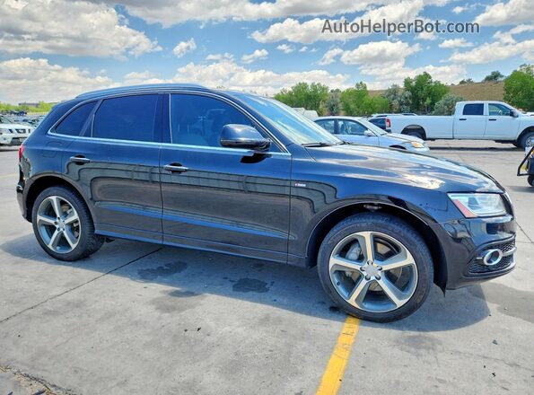 WA1D7AFP8HA037840 2017 AUDI Q5 Черный Передняя правая четверть