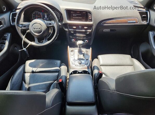 WA1D7AFP8HA037840 2017 AUDI Q5 Черный Вид панели приборов