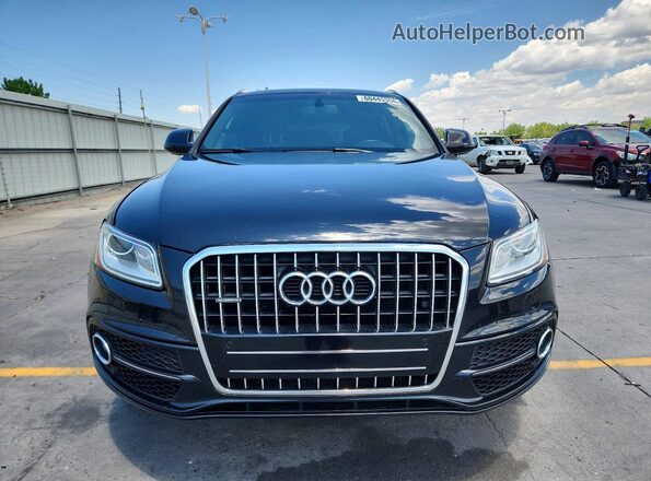 WA1D7AFP8HA037840 2017 AUDI Q5 Черный Вид спереди