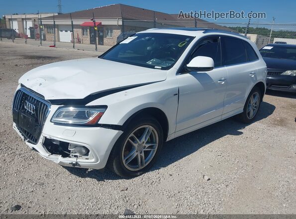 WA1D7AFPXHA031263 2017 AUDI Q5 White Front left