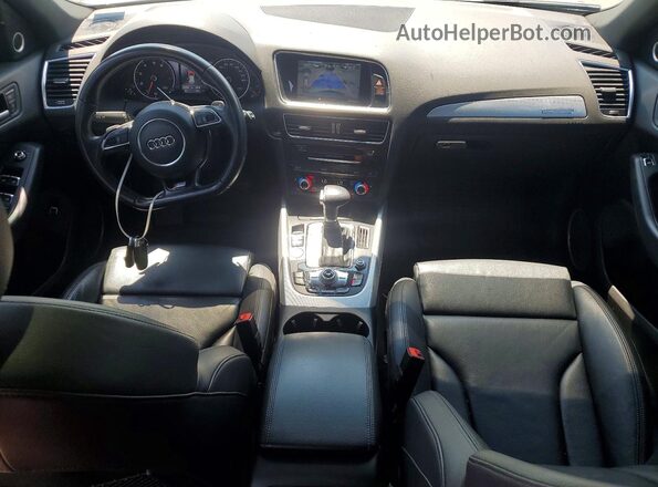 WA1D7AFPXHA033207 2017 AUDI Q5 Белый Вид панели приборов