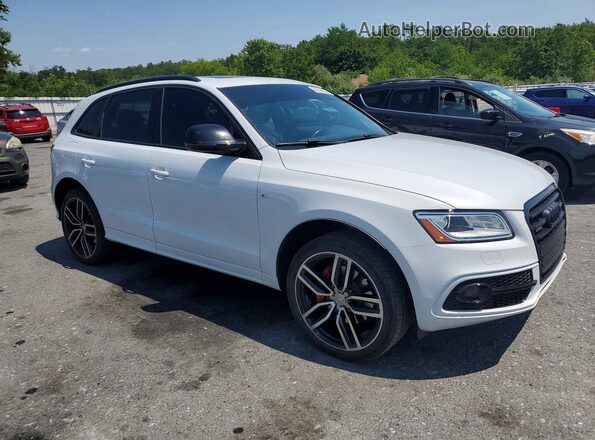 WA1D7AFPXHA033207 2017 AUDI Q5 Белый Передняя правая четверть