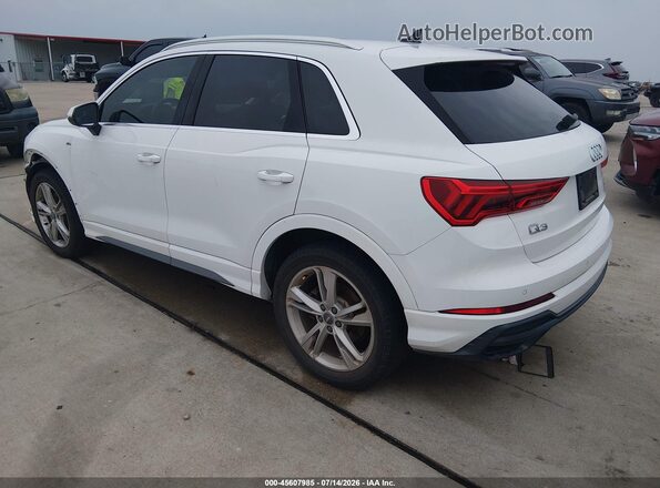 WA1DECF30L1006136 2020 AUDI Q3 White Trasero izquierdo