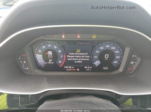 WA1DECF30L1006136 2020 AUDI Q3 White 
