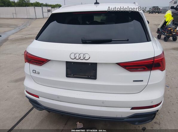 WA1DECF30L1006136 2020 AUDI Q3 White 