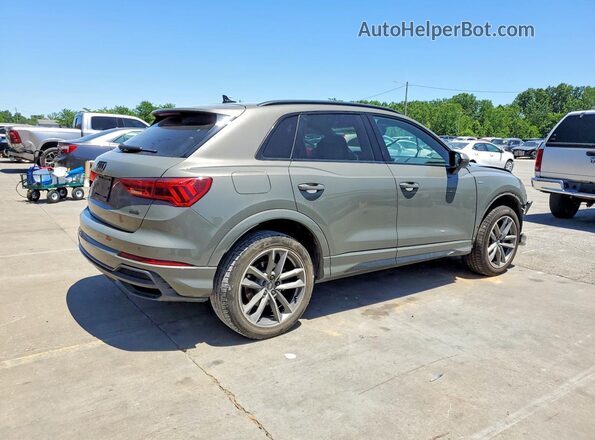 WA1DECF30M1142560 2021 AUDI Q3 Gray Trasero derecho