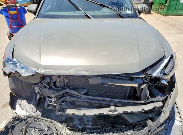 WA1DECF30M1142560 2021 AUDI Q3 Gray Vista del compartimento del motor