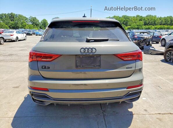 WA1DECF30M1142560 2021 AUDI Q3 Gray Vista trasera