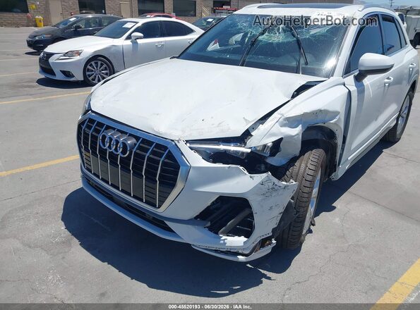 WA1DECF30N1149252 2022 AUDI Q3 White წინა ხედი