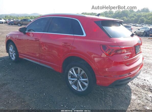 WA1DECF30P1068528 2023 AUDI Q3 Red Rear left