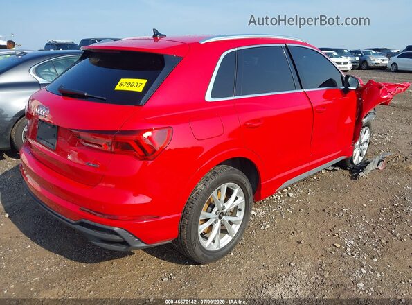 WA1DECF30P1068528 2023 AUDI Q3 Red Rear right